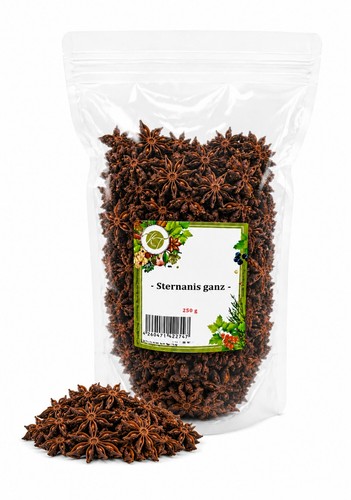 250 echter sternanis ganz - 250, g