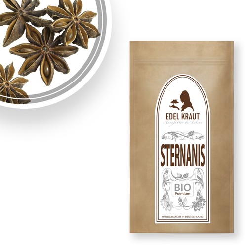 100g bio sternanis ganz edel - ganz, |