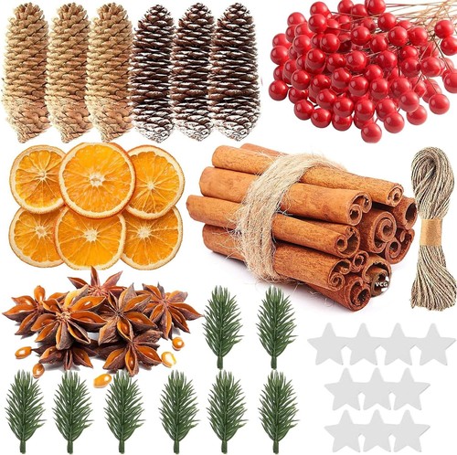 Weihnachtsdeko getrocknete
