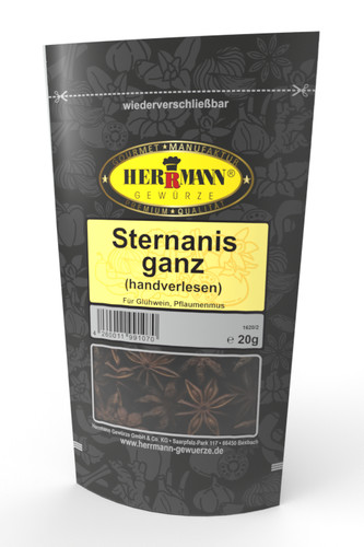 Sternanis ganz handverlesen